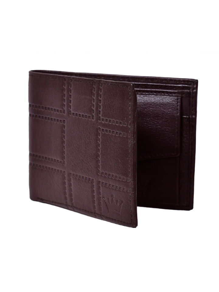 Genuine Leather Bifold Sleek Wallet Snap Closure