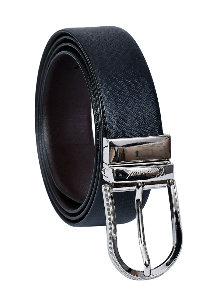 Ebon Leather Men Reversible Belt